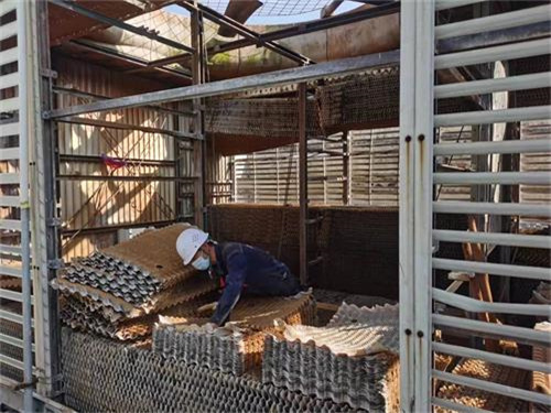 工業冷卻塔維修的重要性