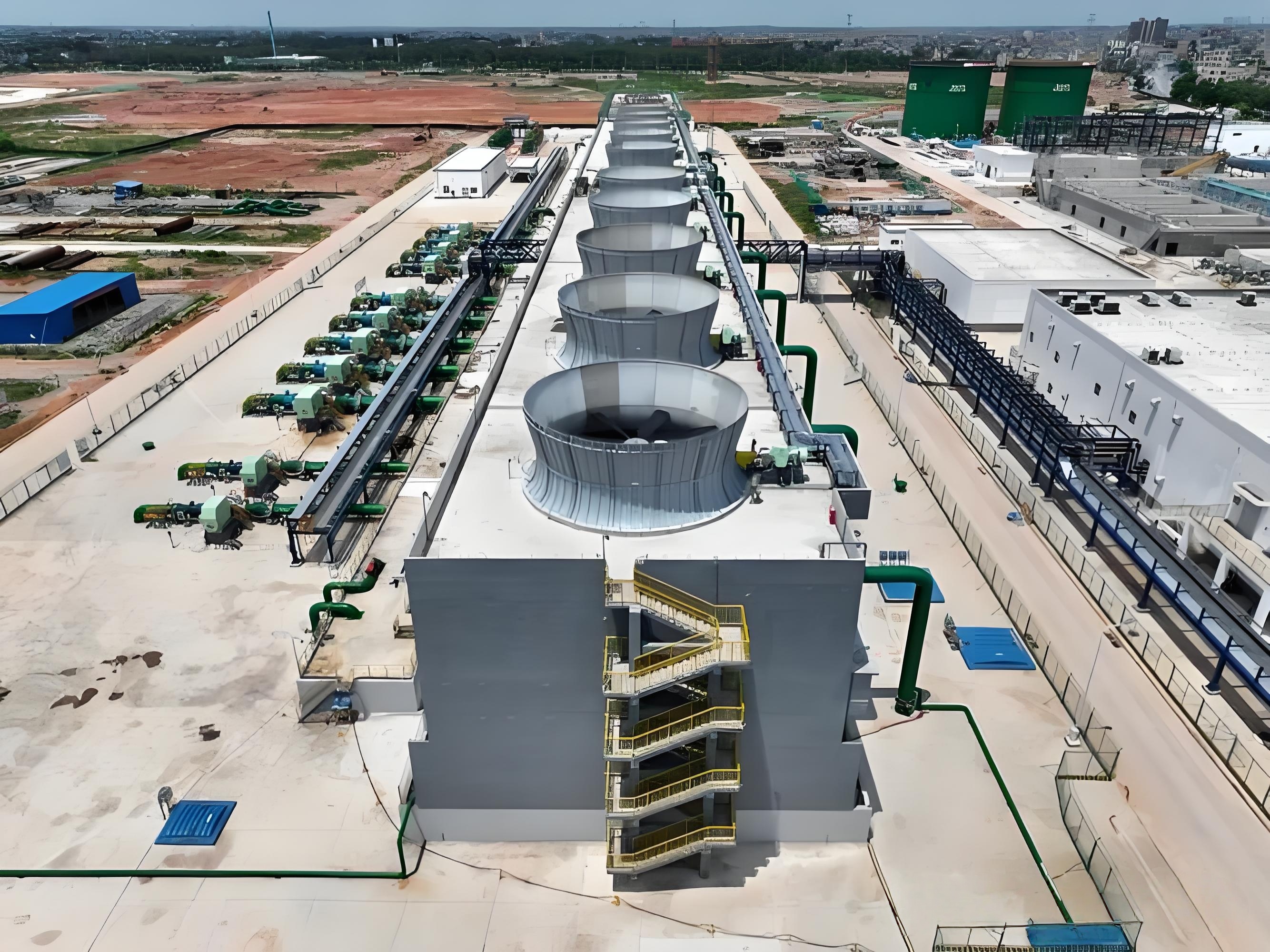 大型工業(yè)冷卻塔設備